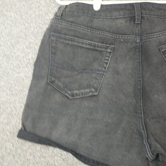 BUFFALO David Bitton Joanna Womens Shorts 33 Super High Rise Denim Distressed - Picture 8 of 11